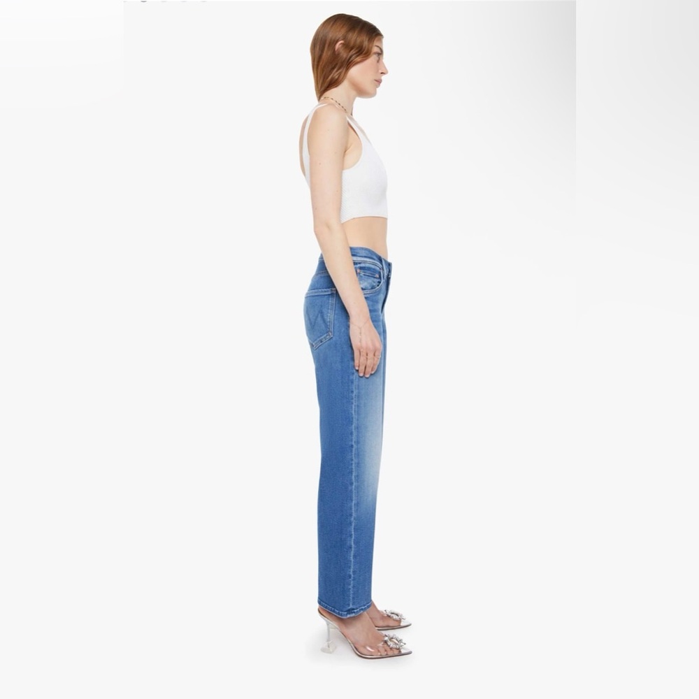 MOTHER The Mid Rise Rambler Zip Ankle. - Picture 2 of 6